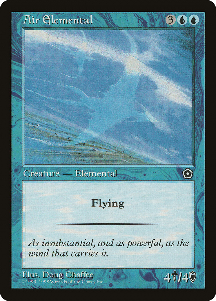 Air Elemental (P02-) [Misc] Portal Second Age MTG Single Wizards of the Coast
