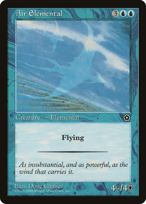 Air Elemental (P02-) [Misc] Portal Second Age MTG Single Wizards of the Coast