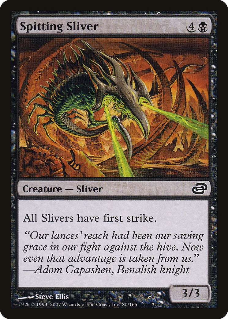 Spitting Sliver (PLC-080) [Planar Chaos] MTG Single Planar Chaos