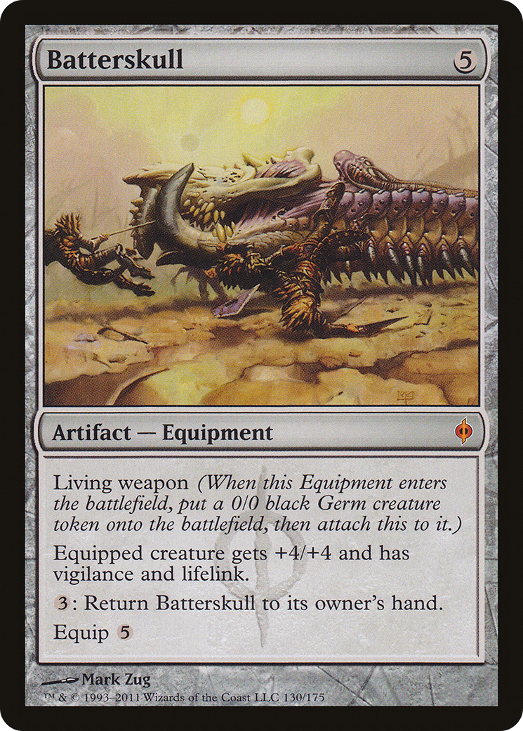 Batterskull (NPH-130) [New Phyrexia] Foil MTG Single Wizards of the Coast