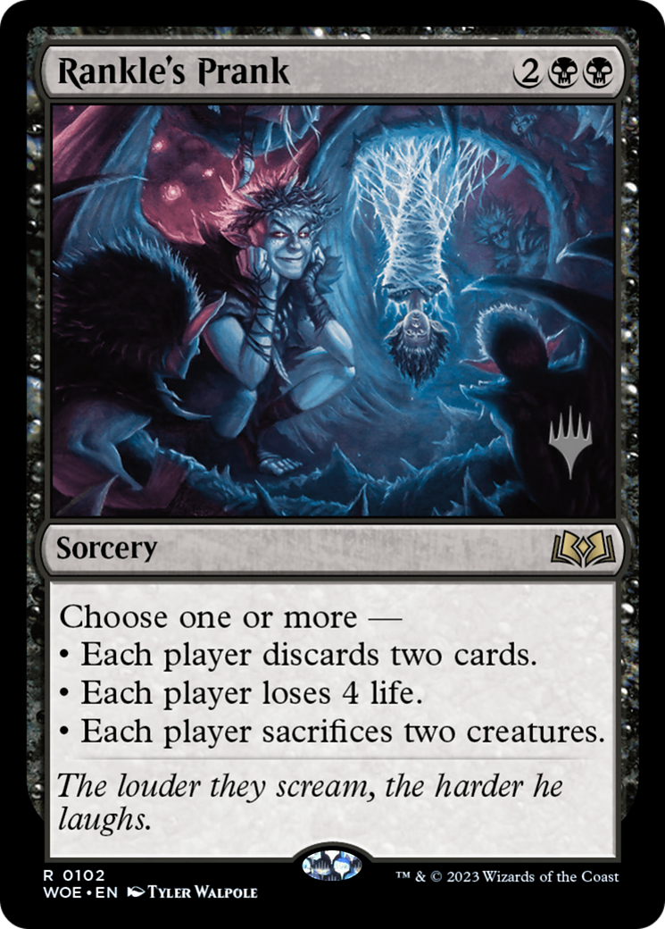 Rankle's Prank (PPWOE-102) [Wilds of Eldraine Promos] Foil MTG Single Wizards of the Coast