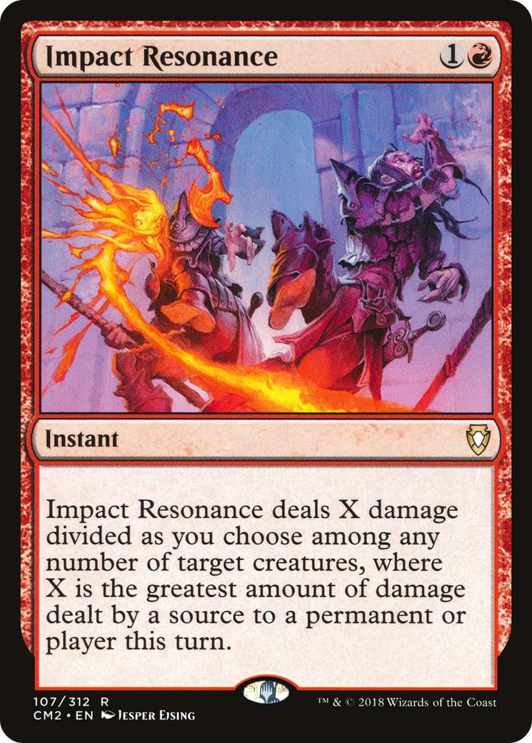 Impact Resonance (CM2-107) [Commander Anthology Volume II] MTG Single Wizards of the Coast