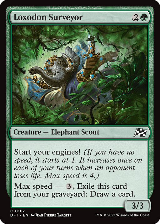Loxodon Surveyor (DFT-167) [Aetherdrift] MTG Single Wizards of the Coast