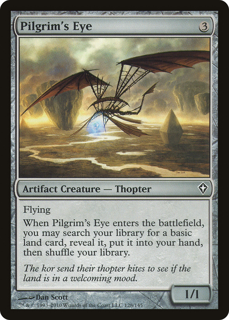 Pilgrim's Eye (WWK-128) [Worldwake] Foil MTG Single Wizards of the Coast
