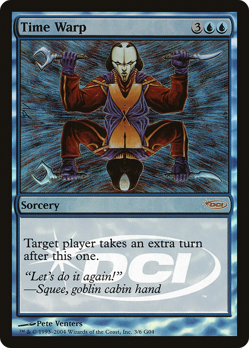 Time Warp (JDG-003) [Misc] Judge Gift Cards 2004 Foil MTG Single Wizards of the Coast