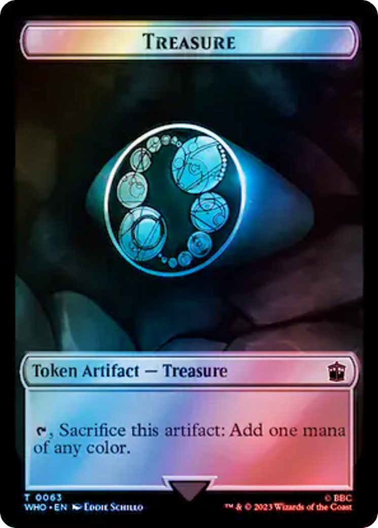 Treasure (TWHO-063) [Tokens] Doctor Who Tokens Foil MTG Single Wizards of the Coast