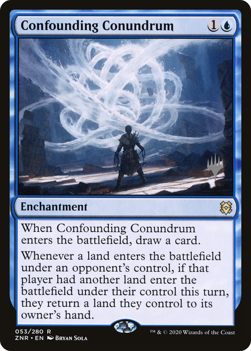 Confounding Conundrum (PPZNR-053) [Zendikar Rising Promos] Foil MTG Single Wizards of the Coast