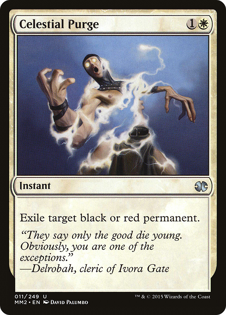 Celestial Purge (MM2-011) [Modern Masters 2015] MTG Single Wizards of the Coast