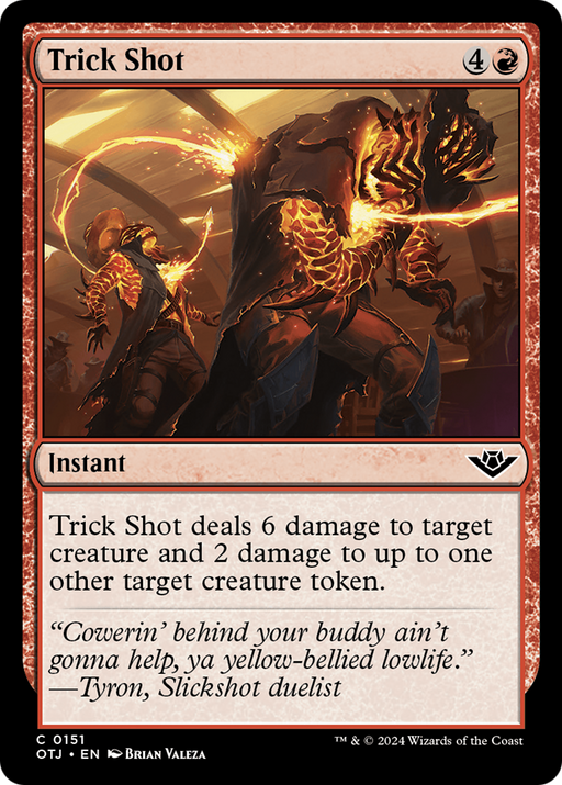Trick Shot (OTJ-151) [Outlaws of Thunder Junction] MTG Single Wizards of the Coast