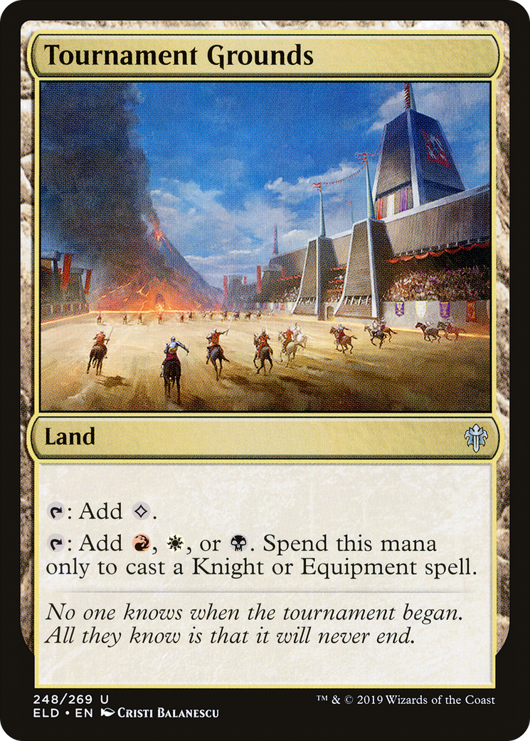 Tournament Grounds (ELD-248) [Throne of Eldraine] MTG Single Wizards of the Coast
