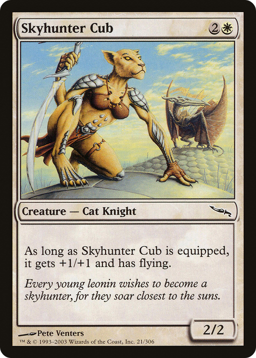 Skyhunter Cub (MRD-021) [Mirrodin] Foil MTG Single Wizards of the Coast