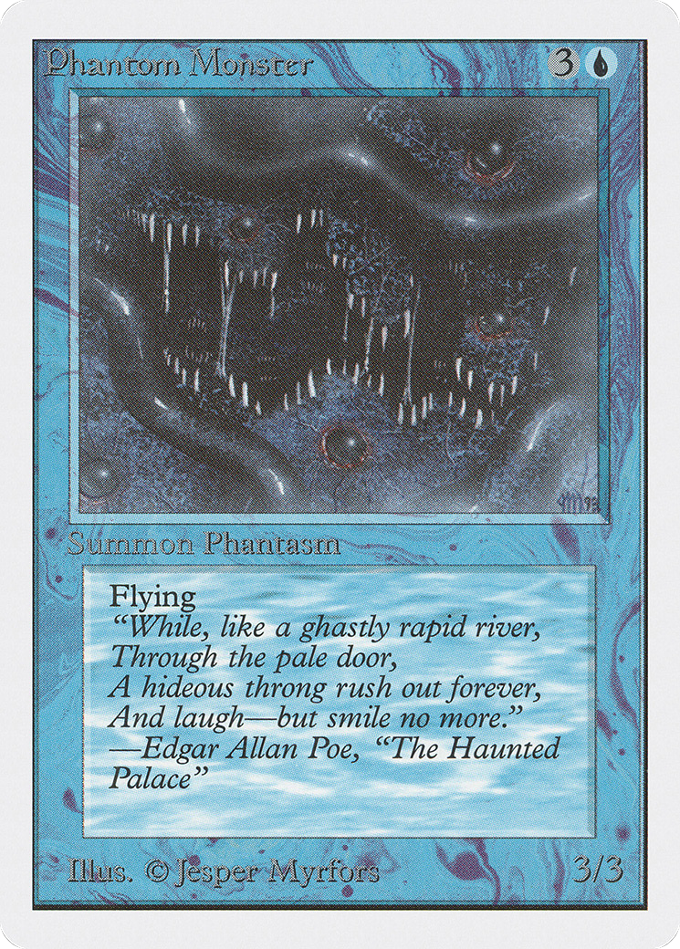 Phantom Monster (2ED-070) [Oldschool] Unlimited Edition MTG Single Wizards of the Coast