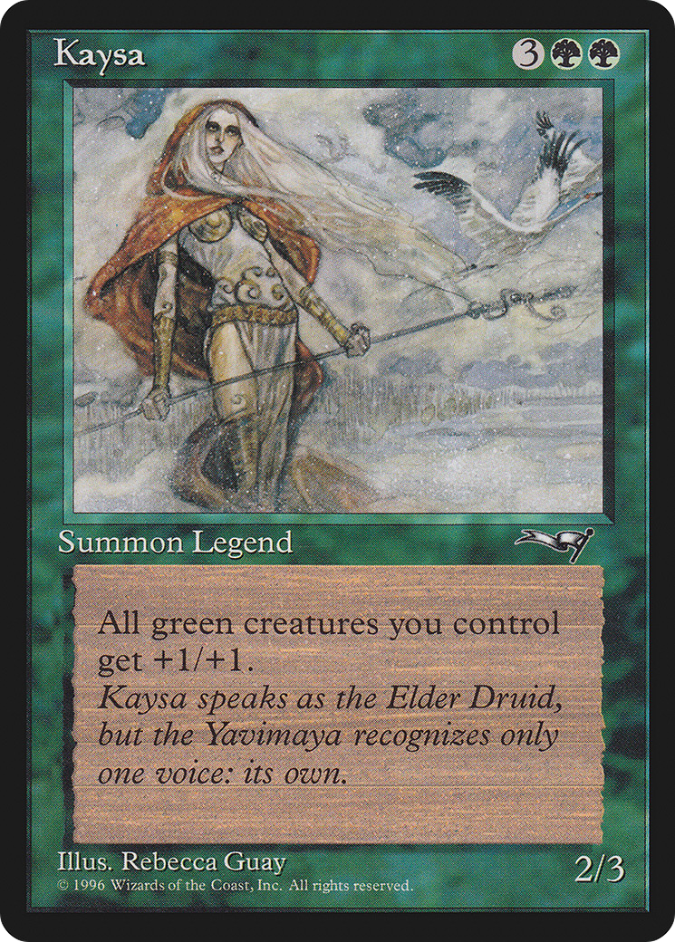 Kaysa (ALL-) [Alliances] MTG Single Wizards of the Coast