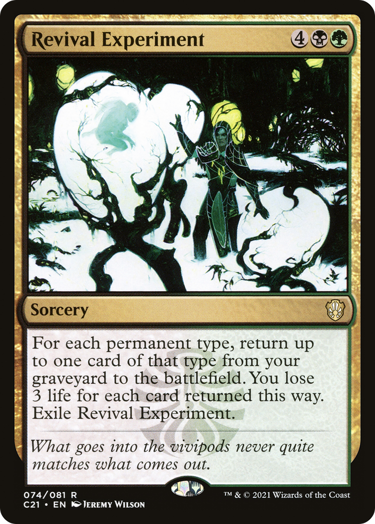 Revival Experiment (C21-074) [Commander 2021] MTG Single Wizards of the Coast