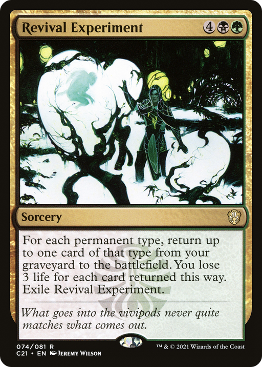 Revival Experiment (C21-074) [Commander 2021] MTG Single Wizards of the Coast