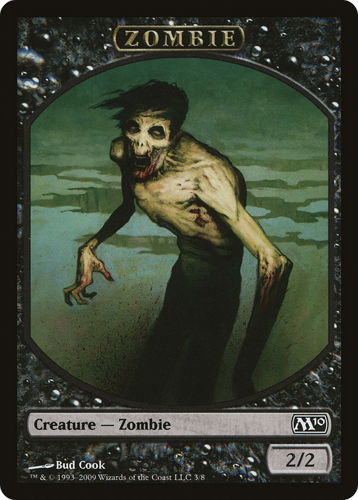 Zombie Token (M10-003) [Tokens] Magic 2010 Tokens MTG Single Wizards of the Coast
