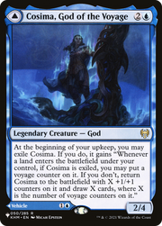 Cosima, God of the Voyage // The Omenkeel (LIST-KHM-50) [Mystery Booster] The List MTG Single Wizards of the Coast