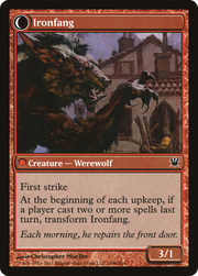 Village Ironsmith (ISD-168) [Innistrad] Foil MTG Single Wizards of the Coast
