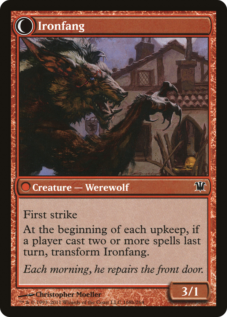 Village Ironsmith (ISD-168) [Innistrad] Foil MTG Single Wizards of the Coast