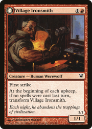 Village Ironsmith (ISD-168) [Innistrad] MTG Single Wizards of the Coast