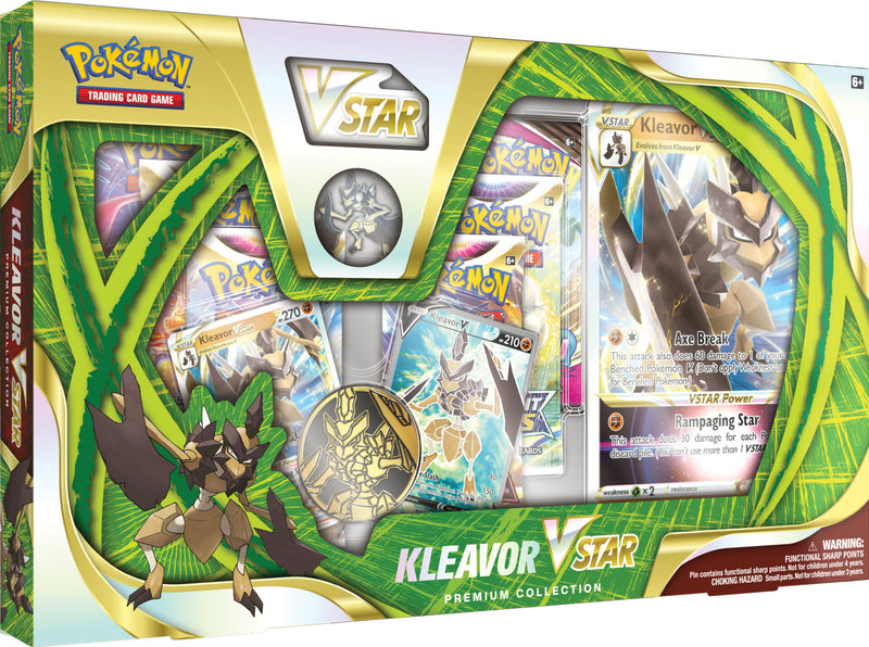 Pokémon Premium Collection (Kleavor VSTAR) Pokemon Sealed Pokémon   