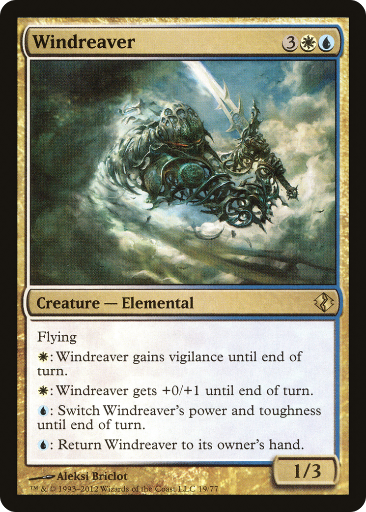 Windreaver (DDI-019) [Misc] Duel Decks: Venser vs. Koth MTG Single Wizards of the Coast