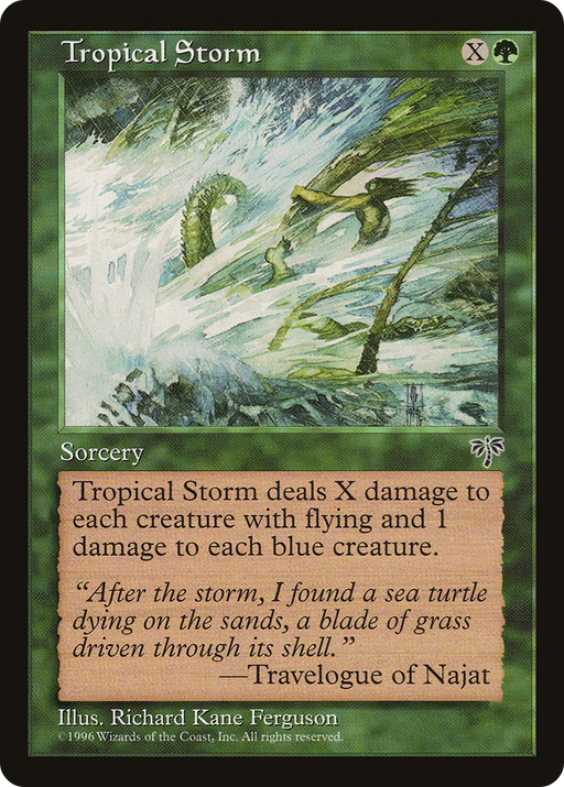 Tropical Storm (MIR-) [Mirage] MTG Single Wizards of the Coast
