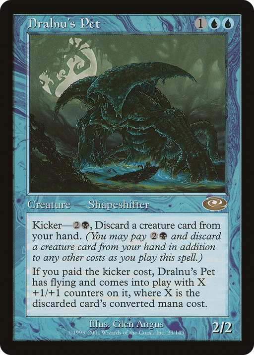 Dralnu's Pet (PLS-023) [Planeshift] MTG Single Wizards of the Coast