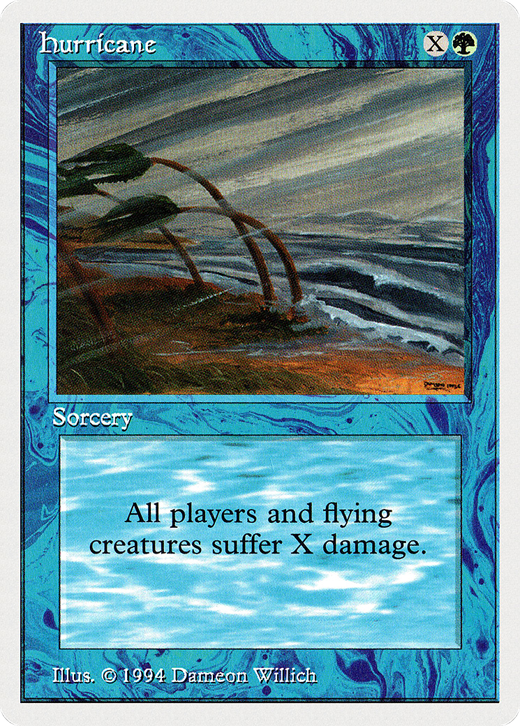 Hurricane (SUM-202) [Misc] Summer Magic / Edgar MTG Single Wizards of the Coast