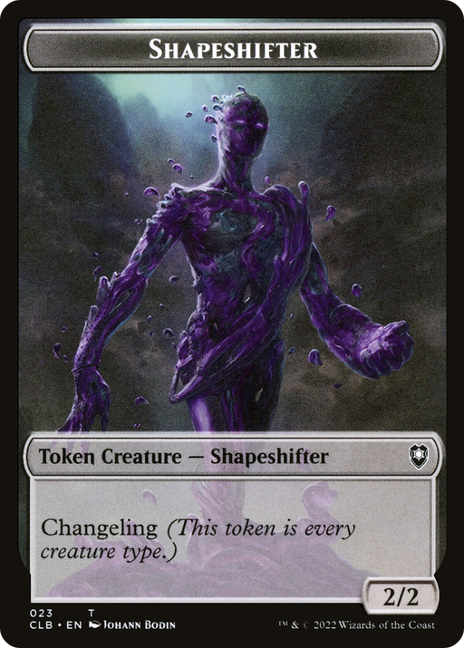 Shapeshifter (TCLB-023) [Tokens] Battle for Baldur's Gate Tokens MTG Single Wizards of the Coast