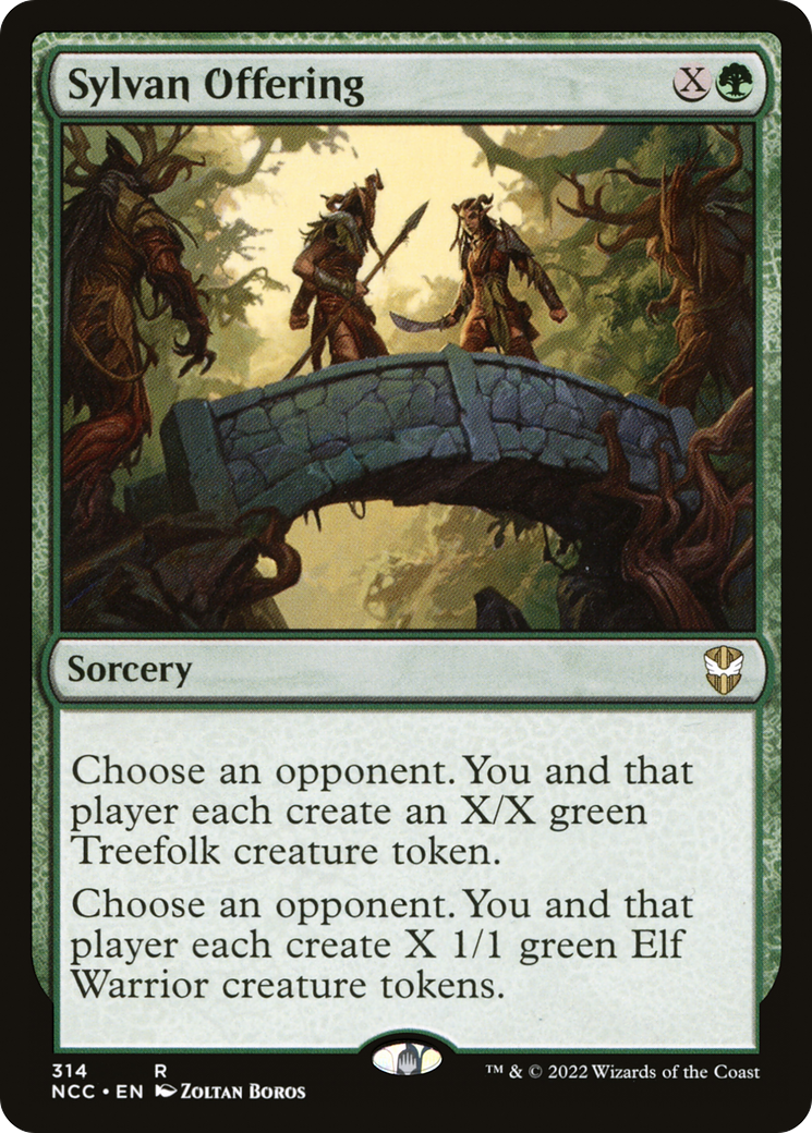 Sylvan Offering (NCC-314) [New Capenna Commander] MTG Single Wizards of the Coast