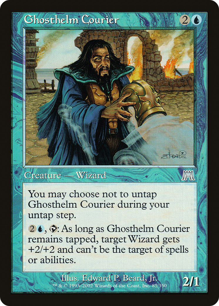 Ghosthelm Courier (ONS-085) [Onslaught] MTG Single Wizards of the Coast