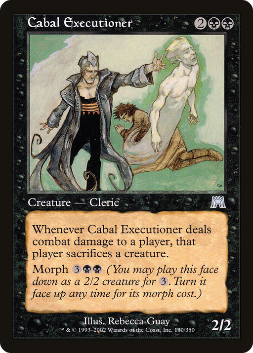 Cabal Executioner (ONS-130) [Onslaught] MTG Single Wizards of the Coast