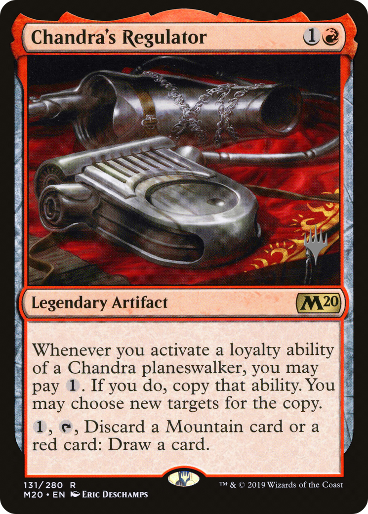 Chandra's Regulator (PPM20-131P) [Core Set 2020 Promos] Foil MTG Single Wizards of the Coast