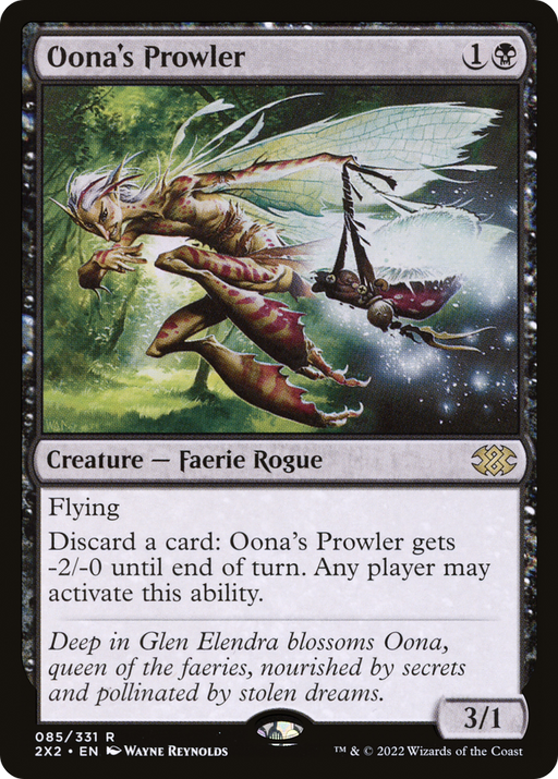 Oona's Prowler (2X2-085) [Double Masters 2022] MTG Single Wizards of the Coast
