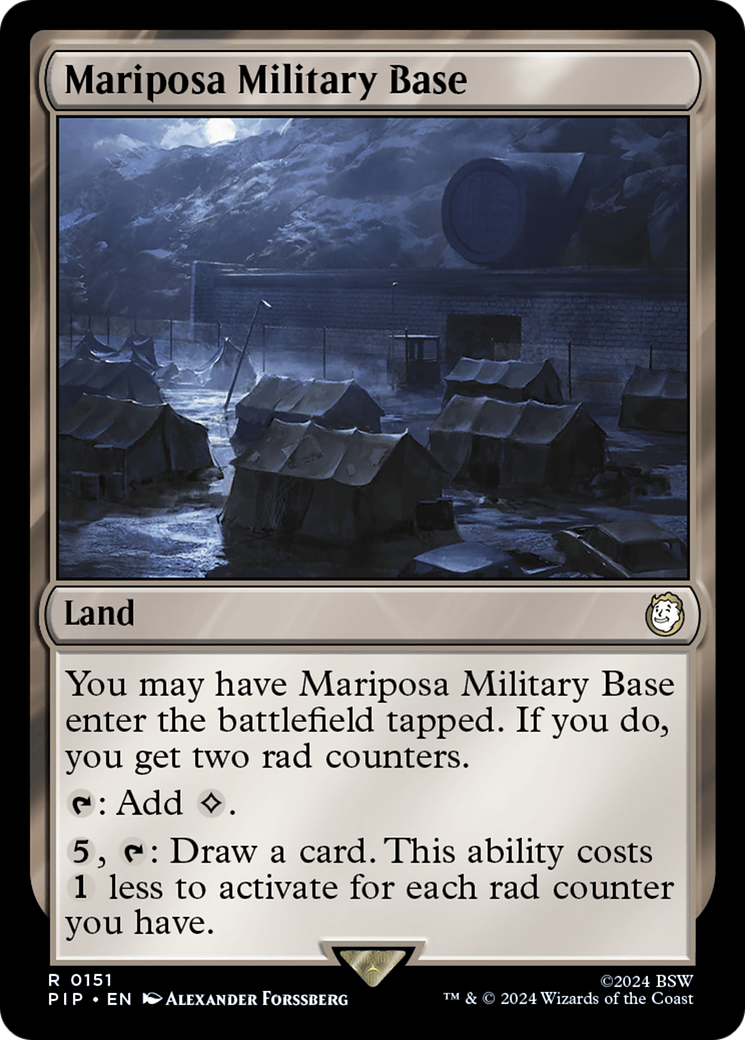 Mariposa Military Base (PIP-151) [Fallout] MTG Single Wizards of the Coast