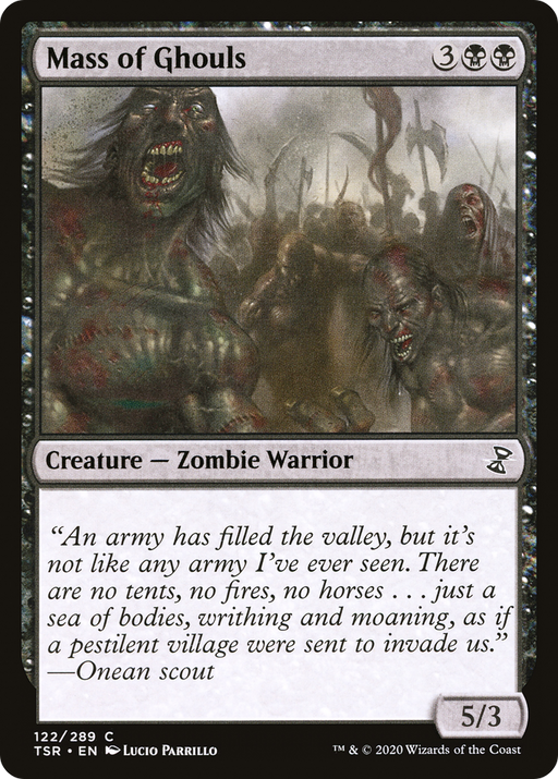 Mass of Ghouls (TSR-122) [Time Spiral Remastered] MTG Single Wizards of the Coast