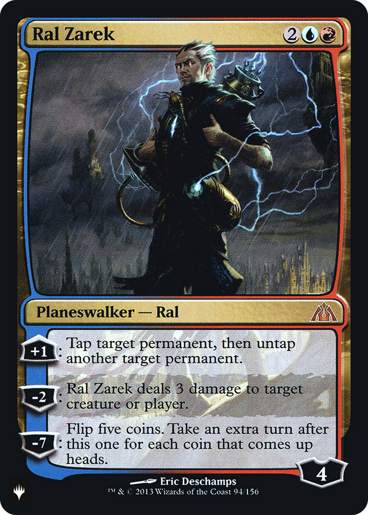 Ral Zarek (LIST-DGM-94) [Mystery Booster] The List Foil MTG Single Wizards of the Coast