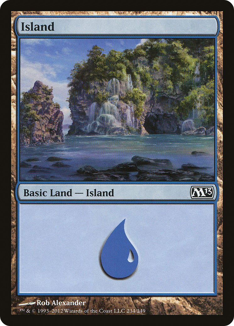 Island (M13-234) [Magic 2013] MTG Single Wizards of the Coast