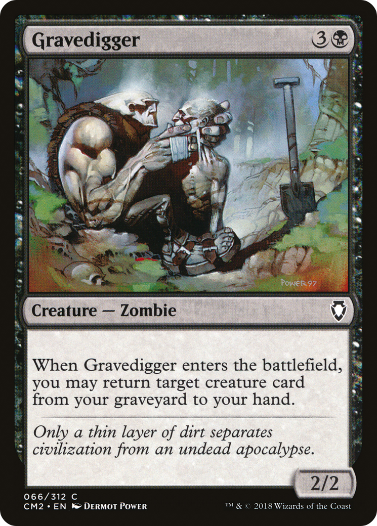 Gravedigger (CM2-066) [Commander Anthology Volume II] MTG Single Wizards of the Coast