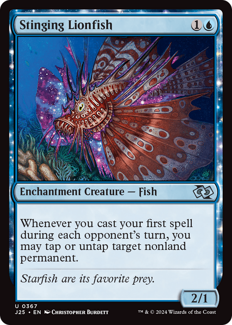 Stinging Lionfish (J25-367) [Foundations Jumpstart] MTG Single Wizards of the Coast