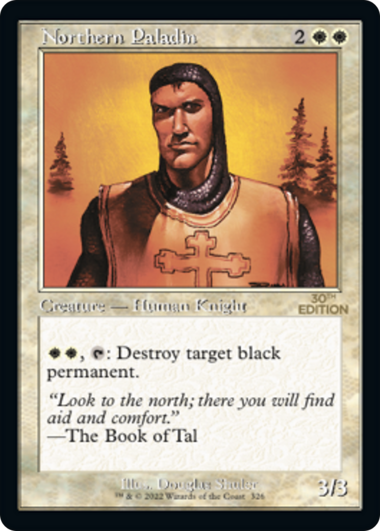 Northern Paladin (30A-326) [30th Anniversary Edition] MTG Single Wizards of the Coast