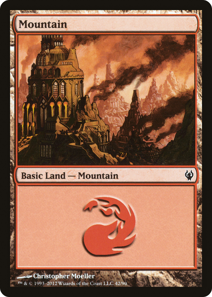 Mountain (DDJ-042) [Misc] Duel Decks: Izzet vs. Golgari MTG Single Wizards of the Coast