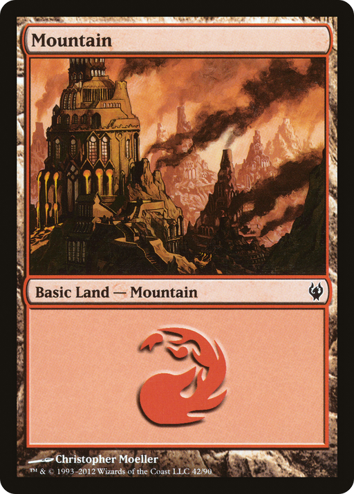 Mountain (DDJ-042) [Misc] Duel Decks: Izzet vs. Golgari MTG Single Wizards of the Coast