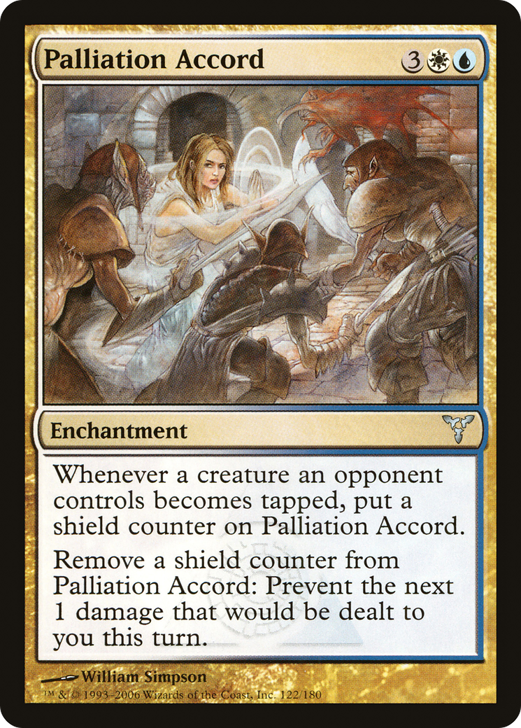 Palliation Accord (DIS-122) [Dissension] Foil MTG Single Wizards of the Coast