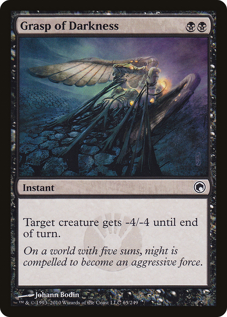 Grasp of Darkness (SOM-065) [Scars of Mirrodin] MTG Single Wizards of the Coast