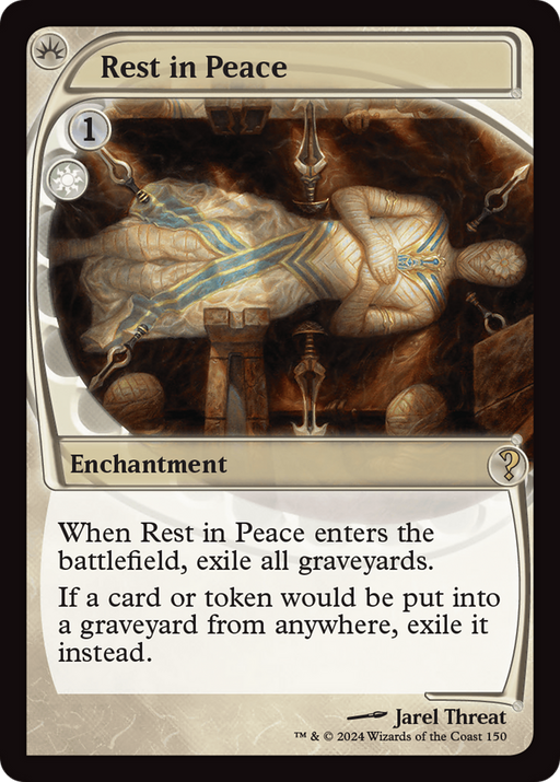 Rest in Peace (Future Sight) (MB2-150) [Mystery Booster] Mystery Booster 2 Foil MTG Single Wizards of the Coast