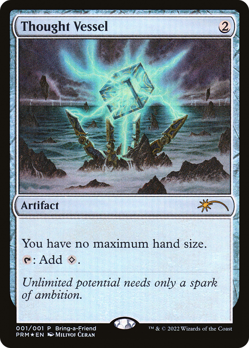 Thought Vessel (UMP-002) [Misc] Love Your LGS 2022 Foil MTG Single Wizards of the Coast
