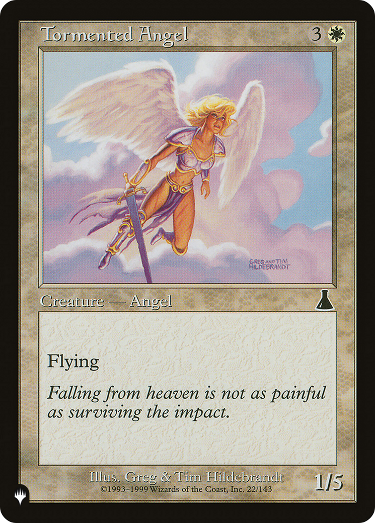 Tormented Angel (LIST-UDS-22) [Mystery Booster] The List MTG Single Wizards of the Coast