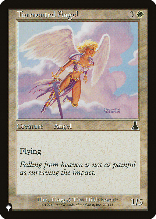 Tormented Angel (LIST-UDS-22) [Mystery Booster] The List MTG Single Wizards of the Coast